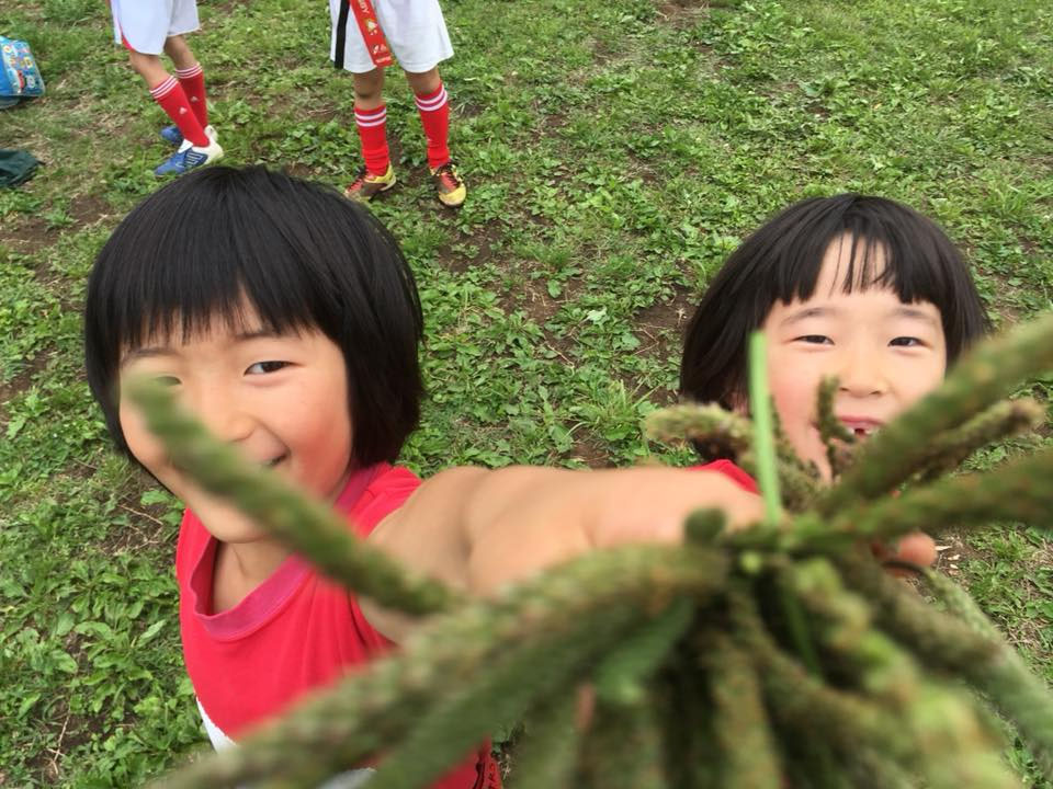 タグラグビーの練習